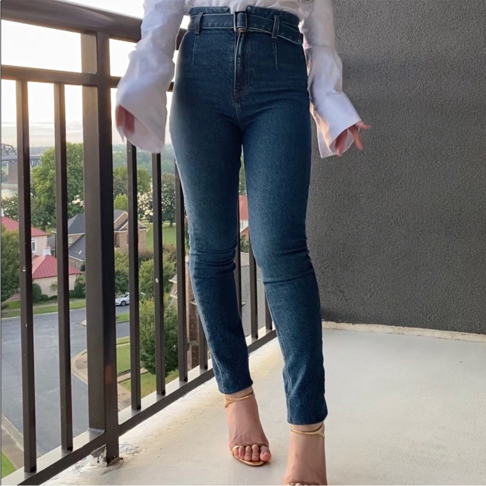 Reformation High Rise Blue Jeans - Picture 13 of 13